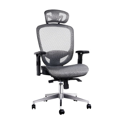 Artiss Office Chair Gaming Chair Computer Chairs Mesh Net Seating Grey_35836