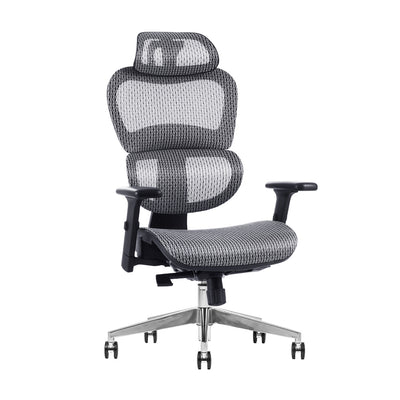 Artiss Office Chair Computer Gaming Chair Mesh Net Seat Grey_34839