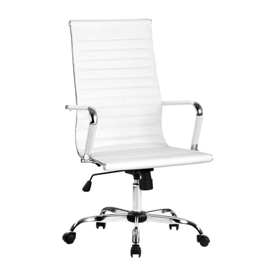 Artiss Gaming Office Chair Computer Desk Chairs Home Work Study White High Back_34433