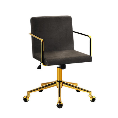 Velvet Office Chair Executive Computer Chairs Adjustable Desk Chair Armchair_38572