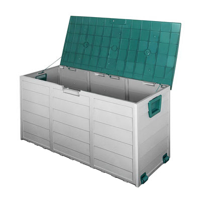 Gardeon 290L Outdoor Storage Box - Green_30041