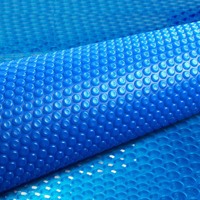 Aquabuddy 8M X 4.2M Solar Swimming Pool Cover 400 Micron Outdoor Bubble Blanket_35193