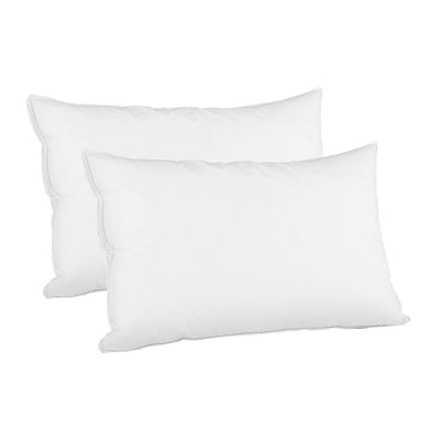 Giselle Bedding Duck Feather Down Twin Pack Pillow_12607