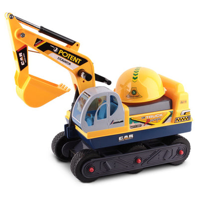 Keezi Kids Ride On Excavator - Yellow_10232