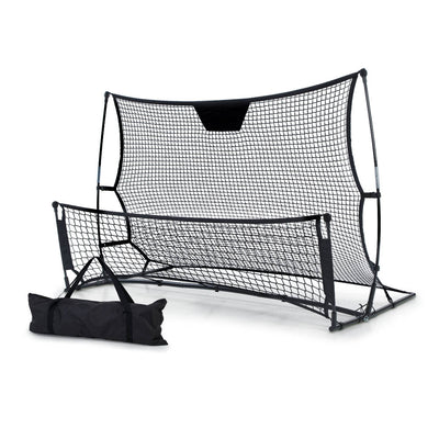 Everfit Portable Soccer Rebounder Net Volley Training Football Goal Pass Trainer_14417