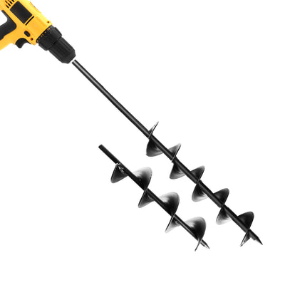 Giantz Power Garden Spiral Auger Hole Digger Earth Drill Bit ??75x300 & 600mm_16384