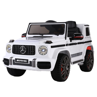 Mercedes-Benz Kids Ride On Car Electric AMG G63 Licensed Remote Cars 12V White_34822