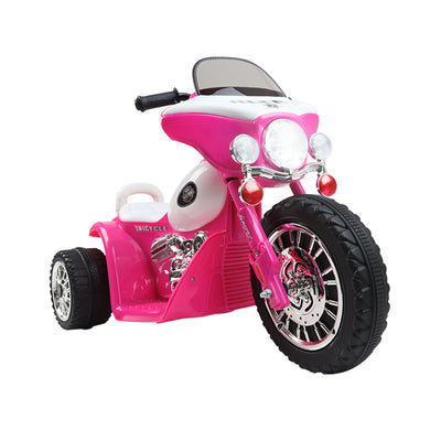 Rigo Kids Ride On Motorcycle Motorbike Car Harley Style Electric Toy Police Bike_12967