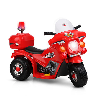 Rigo Kids Ride On Motorbike Motorcycle Car Red_10224