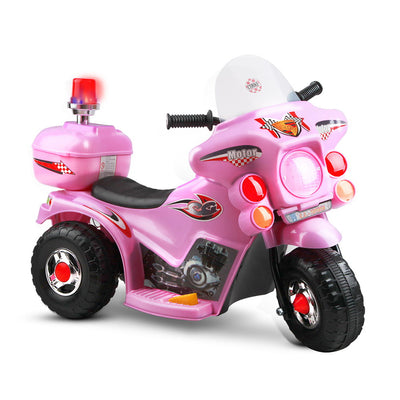 Rigo Kids Ride On Motorbike Motorcycle Car Pink_10593