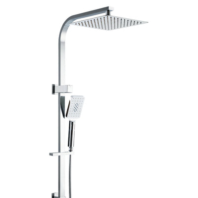 Cefito WELS 10'' Rain Shower Head Set Round Handheld High Pressure Wall Chrome_14247