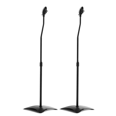 Set of 2 112CM Surround Sound Speaker Stand - Black_13430