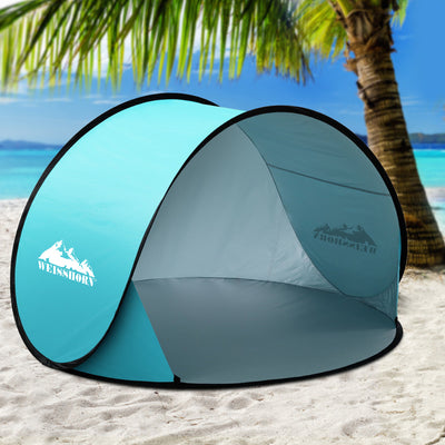 Weisshorn Pop Up Beach Tent Camping Portable Sun Shade Shelter Fishing_16200