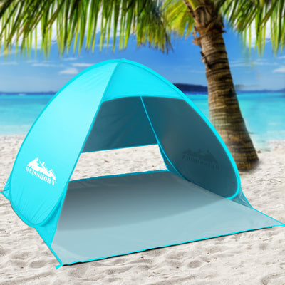 Weisshorn Pop Up Beach Tent Camping Hiking 3 Person Sun Shade Fishing Shelter_16234