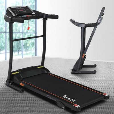 Everfit Electric Treadmill Incline Home Gym Exercise Machine Fitness 400mm_35972