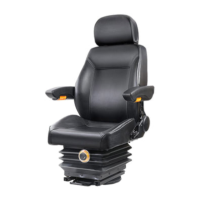 Giantz Adjustbale Tractor Seat with Suspension - Black_32284