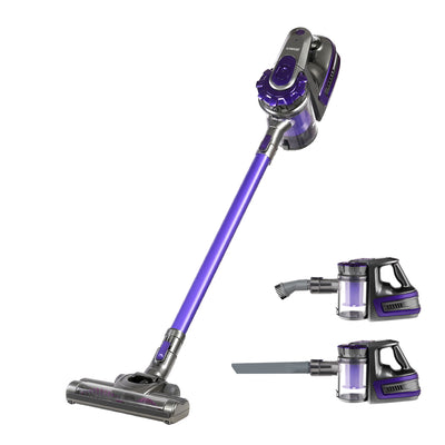 Devanti 150 Cordless Handheld Stick Vacuum Cleaner 2 Speed   Purple And Grey_13758