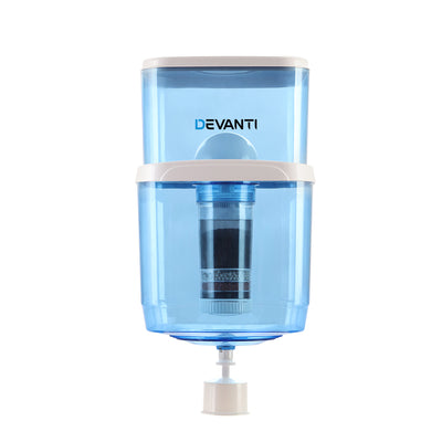 Devanti 22L Water Cooler Dispenser Purifier Filter Bottle Container 6 Stage Filtration_14029