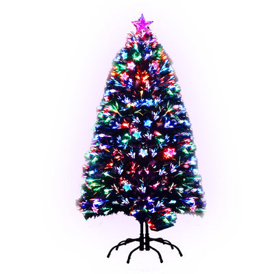 Jingle Jollys 1.5M 5FT LED Christmas Tree Xmas Optic Fiber Multi Colour Lights_13048